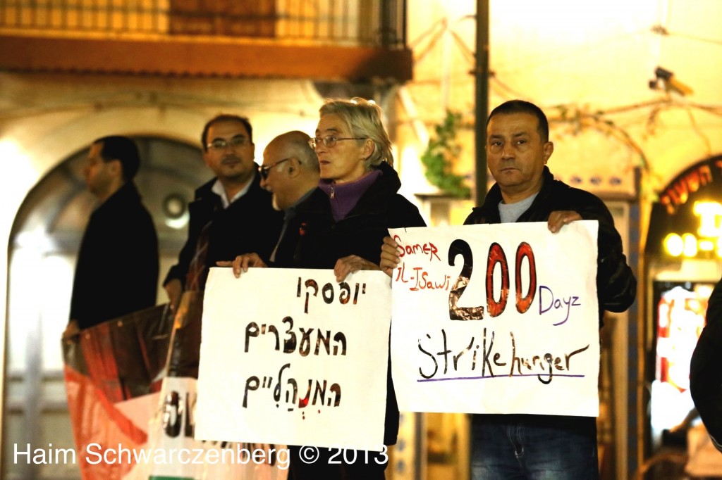 Demonstration in support of Samer Al-'Issawi. Jaffa | 14