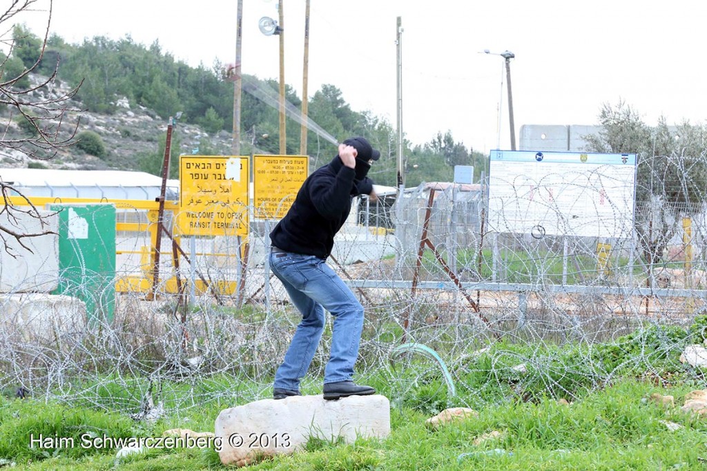 Protest in support of hunger strike prisoners, Ofer prison | IMG_0160