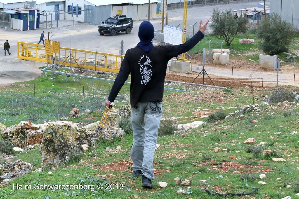 Protest in support of hunger strike prisoners, Ofer prison | IMG_0224