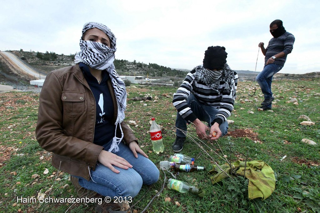 Protest in support of hunger strike prisoners, Ofer prison | IMG_1399