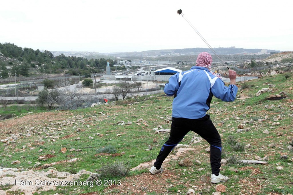 Protest in support of hunger strike prisoners, Ofer prison | IMG_1416