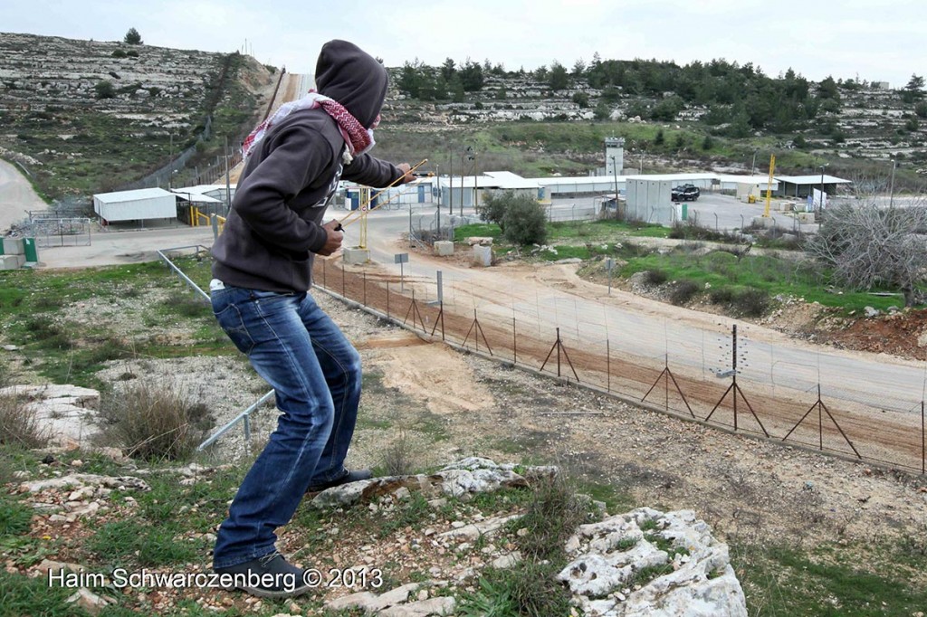 Protest in support of hunger strike prisoners, Ofer prison | IMG_1430