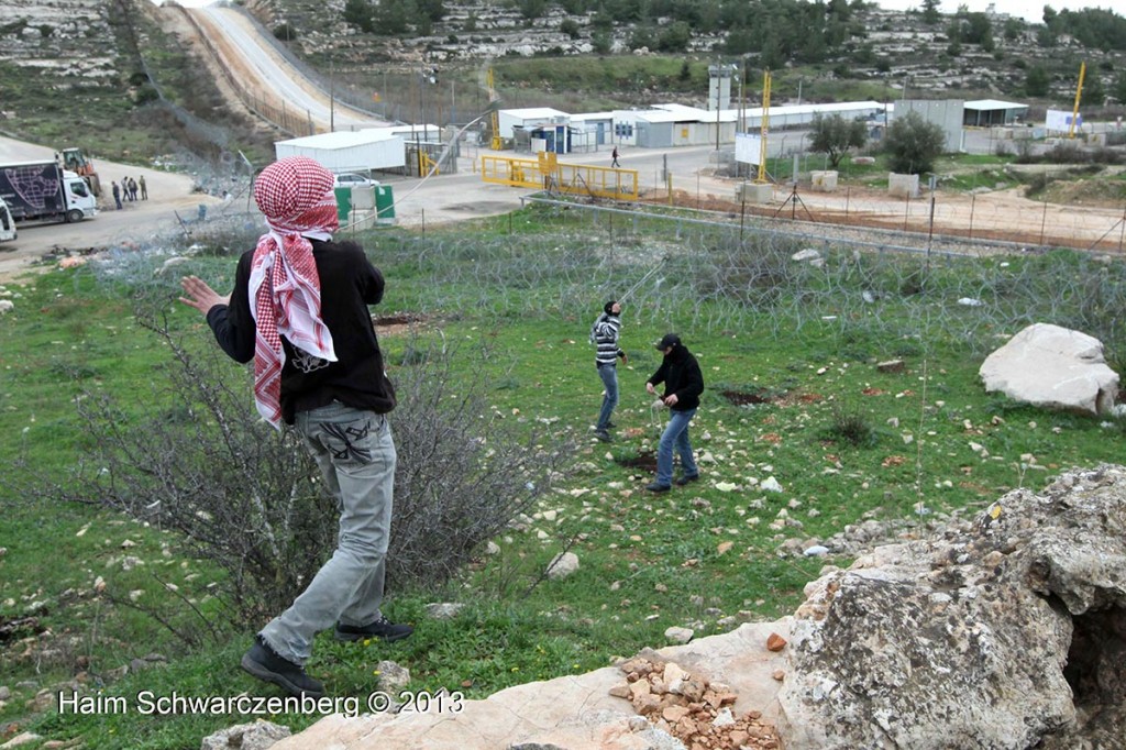 Protest in support of hunger strike prisoners, Ofer prison | IMG_1456