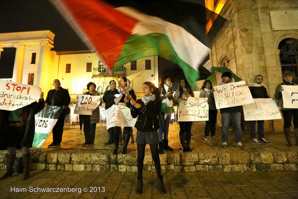 Demonstration in support of Samer Al-'Issawi. Jaffa | IMG_3244