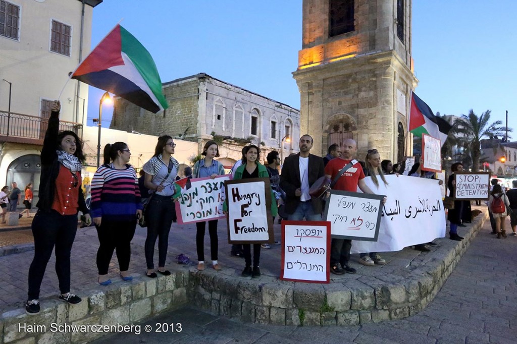 Demonstration in support of all political prisoners. jaffa | IMG_0644