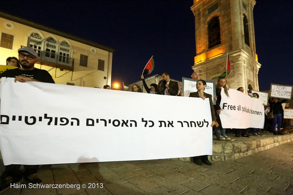 Demonstration in support of all political prisoners. jaffa | IMG_0739