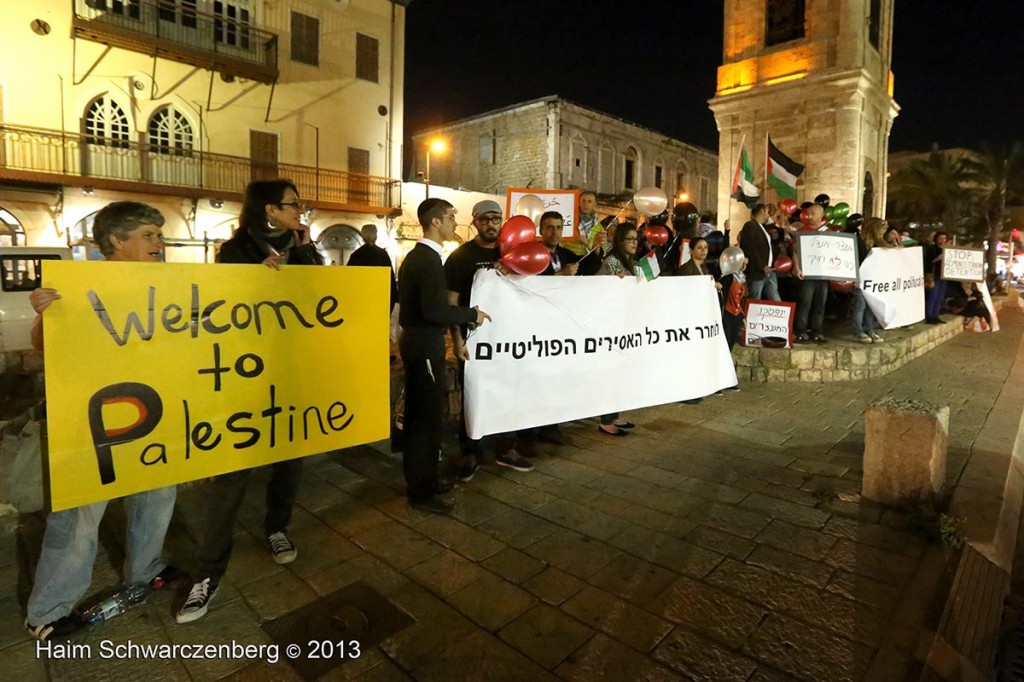 Demonstration in support of all political prisoners. jaffa | IMG_0831