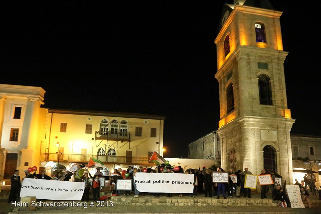 Demonstration in support of all political prisoners. jaffa | IMG_0850