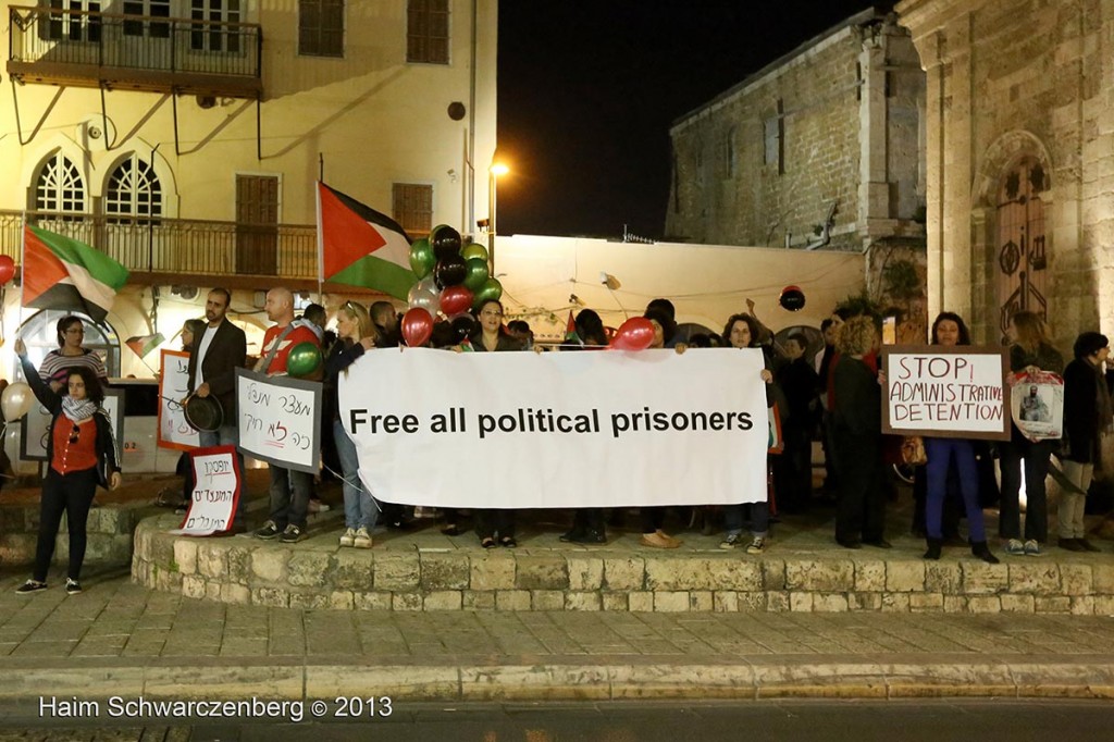 Demonstration in support of all political prisoners. jaffa | IMG_0854