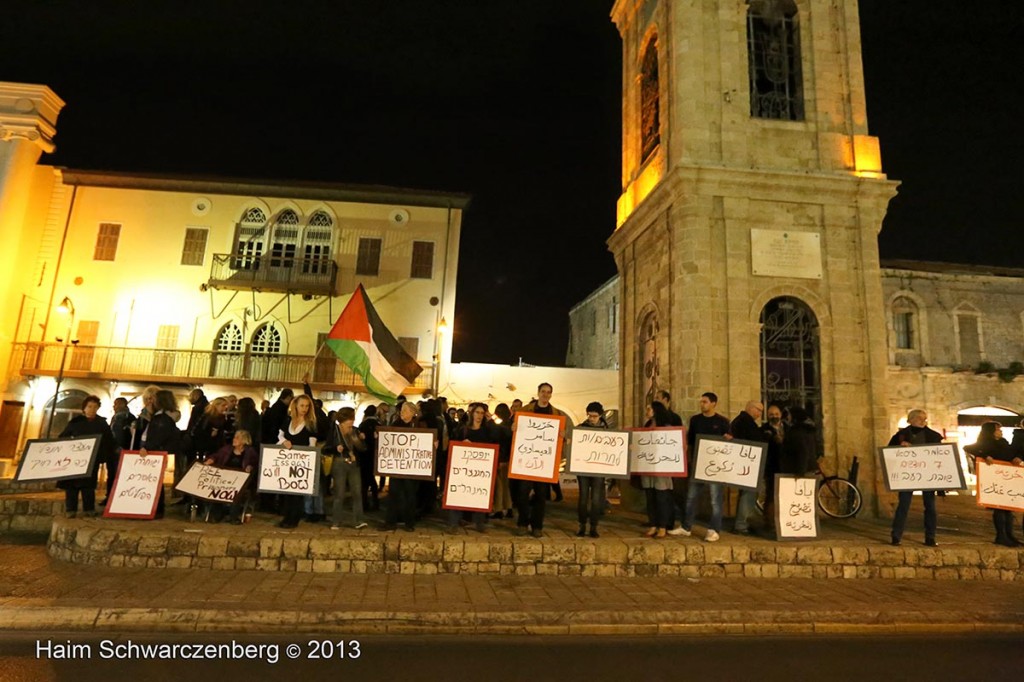 Demonstration in support of Samer Al-'Issawi. Jaffa | IMG_7405