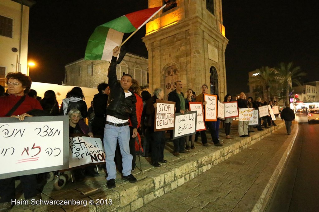 Demonstration in support of Samer Al-'Issawi. Jaffaa | IMG_7532