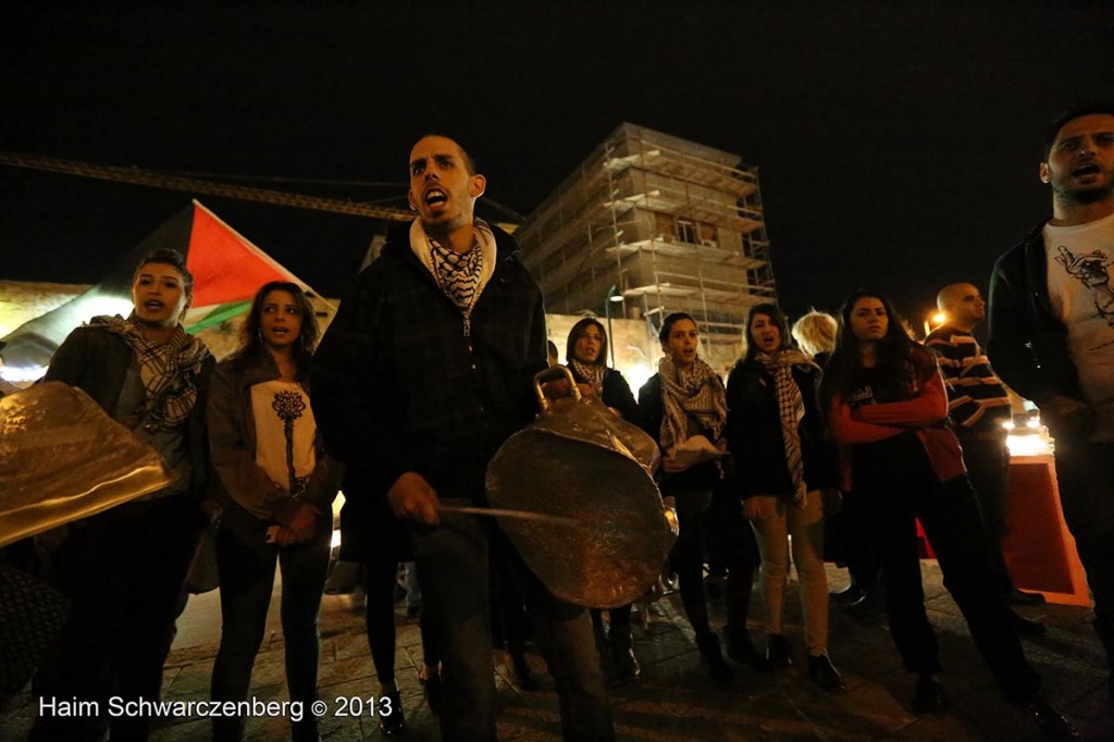 Demonstration in support of Samer Al-'Issawi. Jaffa | IMG_7598