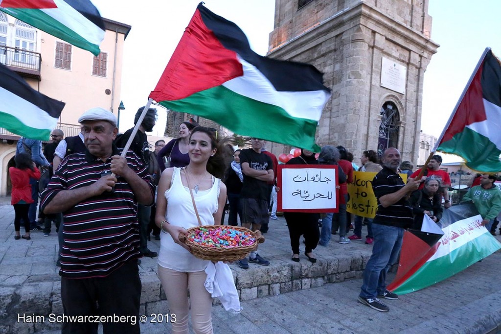 Demonstration in support of Samer Al-'Issawi. Jaffa | IMG_0323