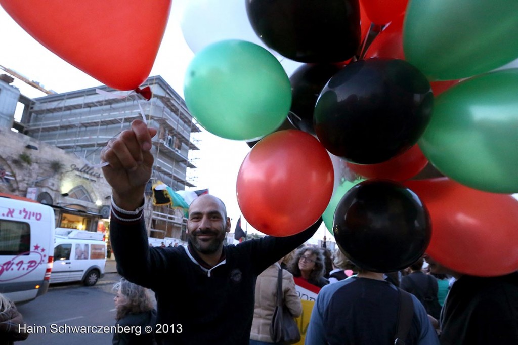 Demonstration in support of Samer Al-'Issawi. Jaffa | IMG_0358