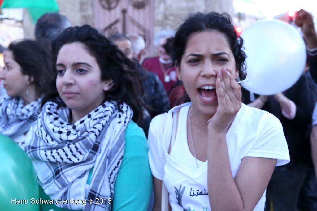 Demonstration in support of Samer Al-'Issawi. Jaffa | IMG_0395