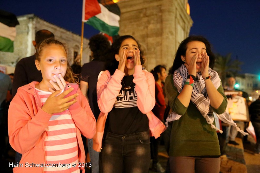 Demonstration in support of Samer Al-'Issawi. Jaffa | IMG_0611