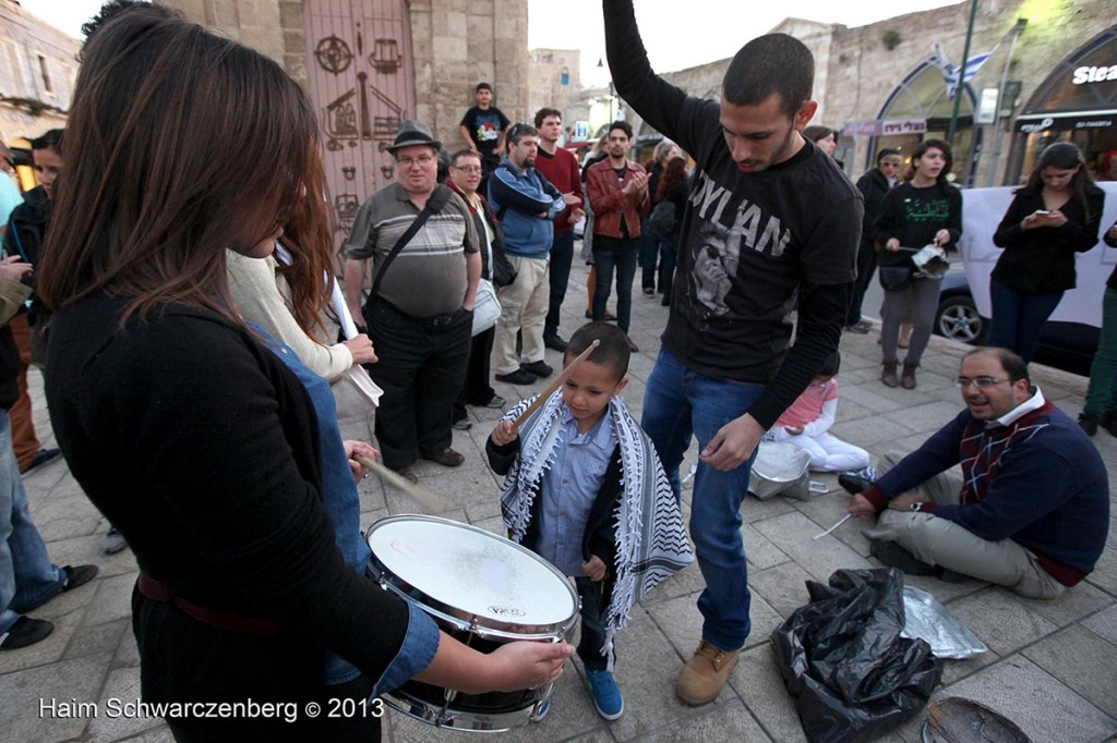 Demonstration in support of Samer Al-'Issawi. Jaffa | IMG_4308