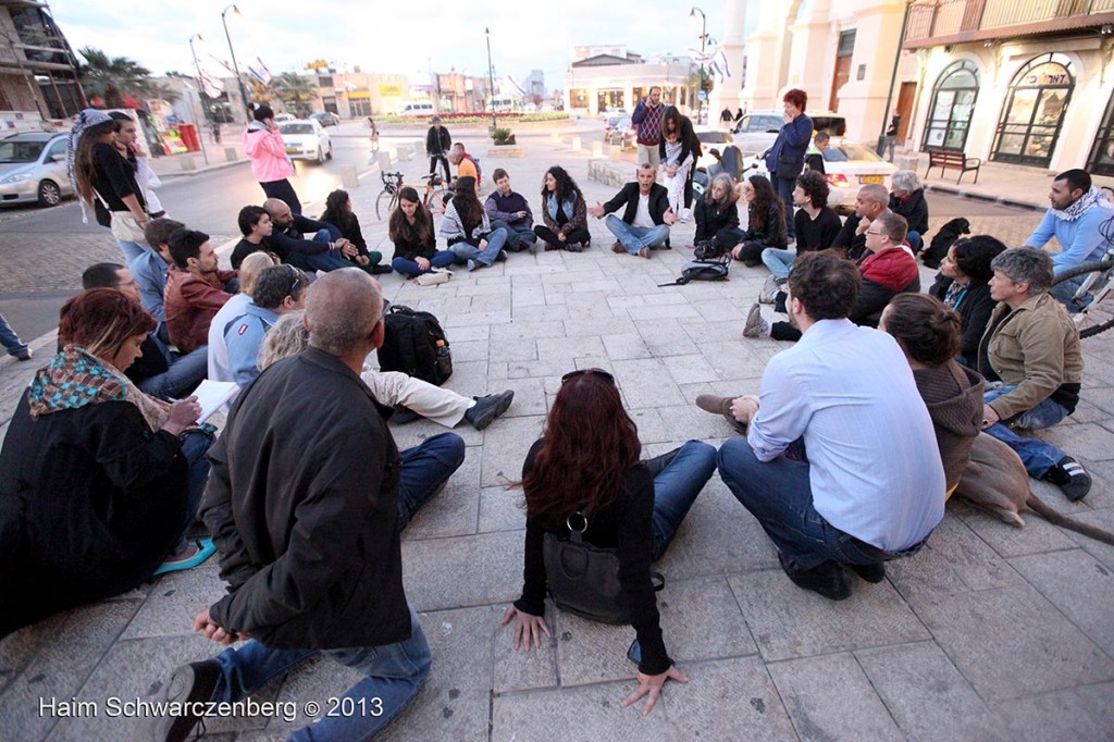 Demonstration in support of Samer Al-'Issawi. Jaffa | IMG_4340