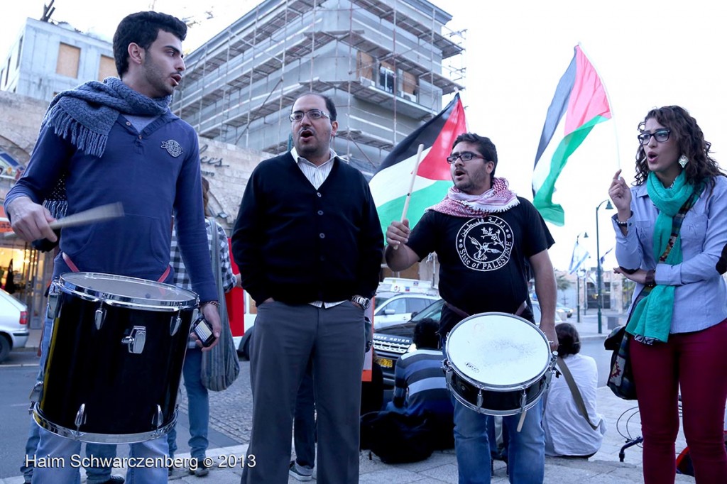 Demonstration in support of Samer Al-'Issawi. Jaffa | IMG_7146