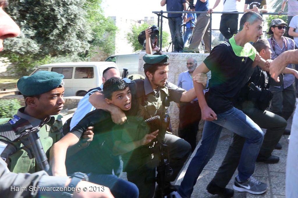 Zionist 'Jerusalem Day' march, Palestinian counter-protest | IMG_2997