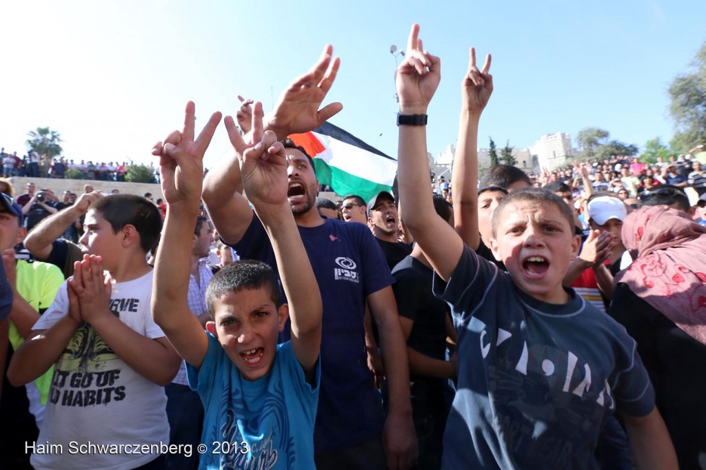 Zionist 'Jerusalem Day' march, Palestinian counter-protest | IMG_3076