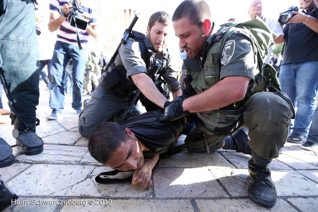 Zionist 'Jerusalem Day' march, Palestinian counter-protest | IMG_3210