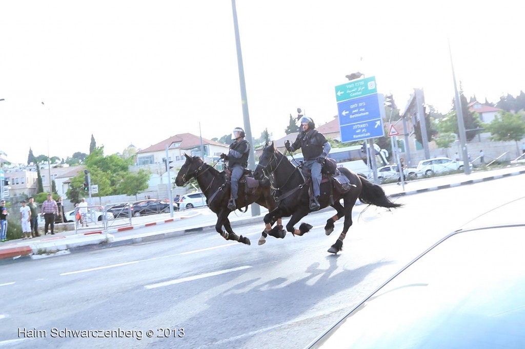 Zionist 'Jerusalem Day' march, Palestinian counter-protest | IMG_3663