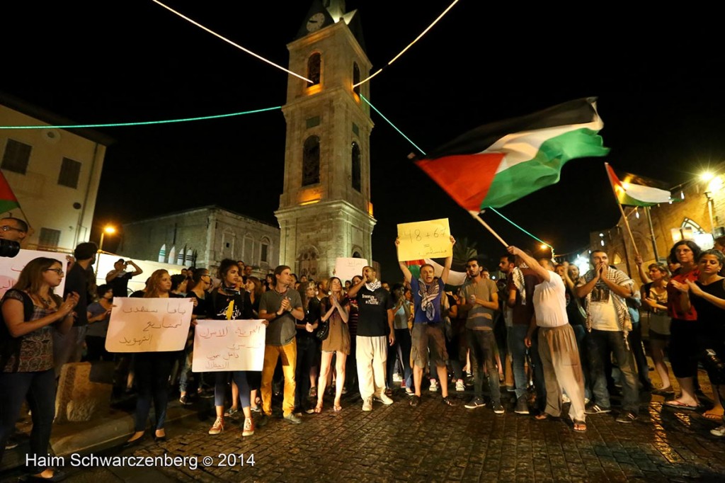 Demonstration against racist violence, Yafa | IMG_8504