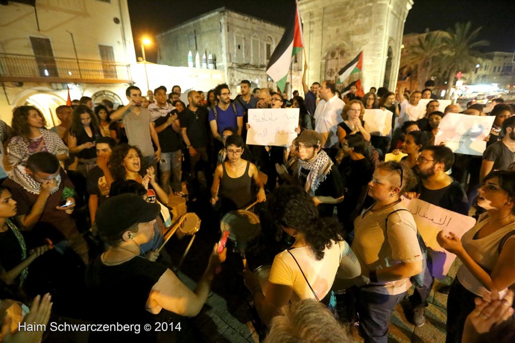 Demonstration against racist violence, Yafa | IMG_8600