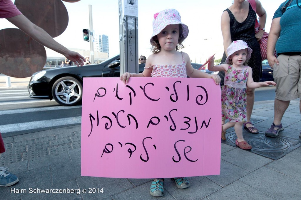 Protesting the assault of Gaza, Tel Aviv | IMG_6672