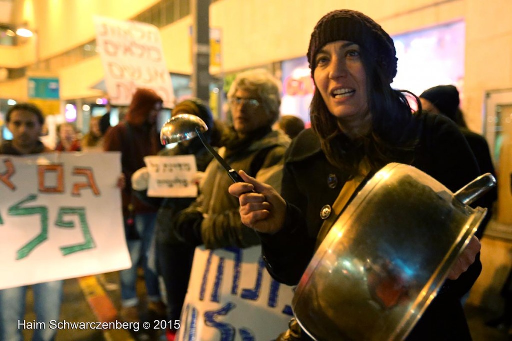 Demonstration against the incarceration of asylum seekers in Holot  10/01/2015 | IMG_7346