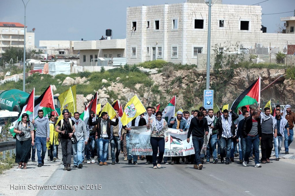 Election day protest in Abu Dis 17/03/2015 | IMG_1816