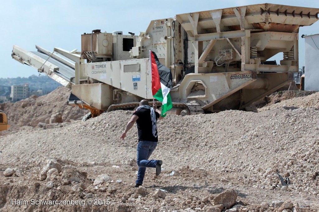 Election day protest in Abu Dis 17/03/2015 | IMG_1861