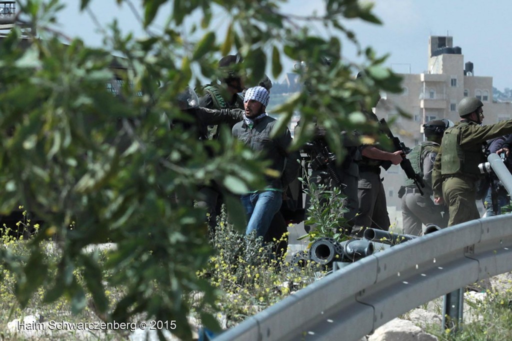 Election day protest in Abu Dis 17/03/2015 | IMG_2051