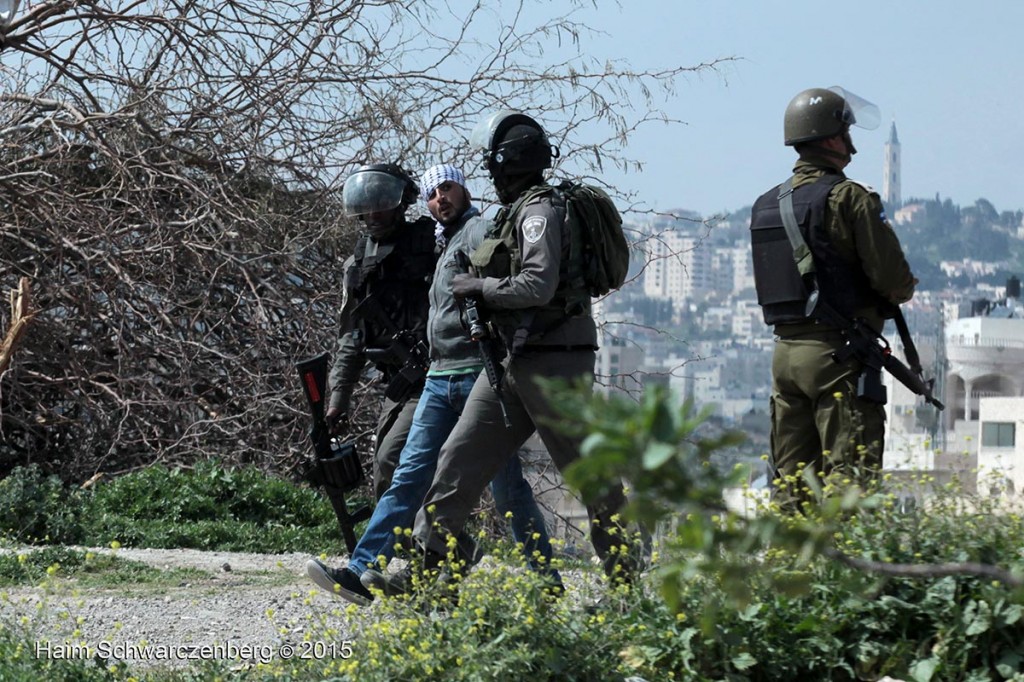 Election day protest in Abu Dis 17/03/2015 | IMG_2055