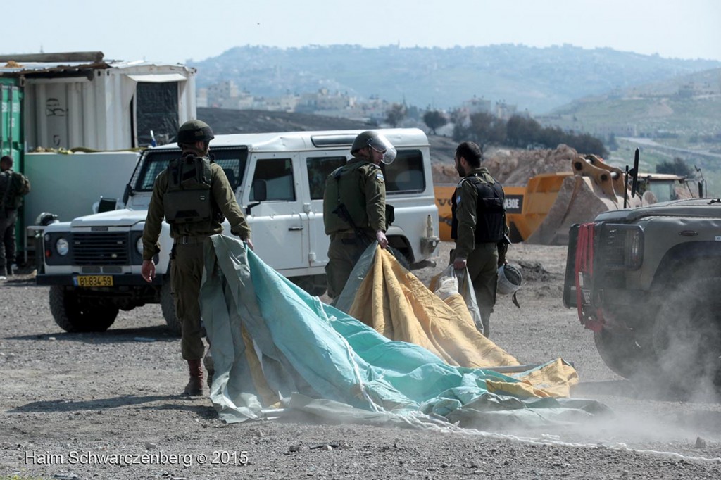 Election day protest in Abu Dis 17/03/2015 | IMG_2154