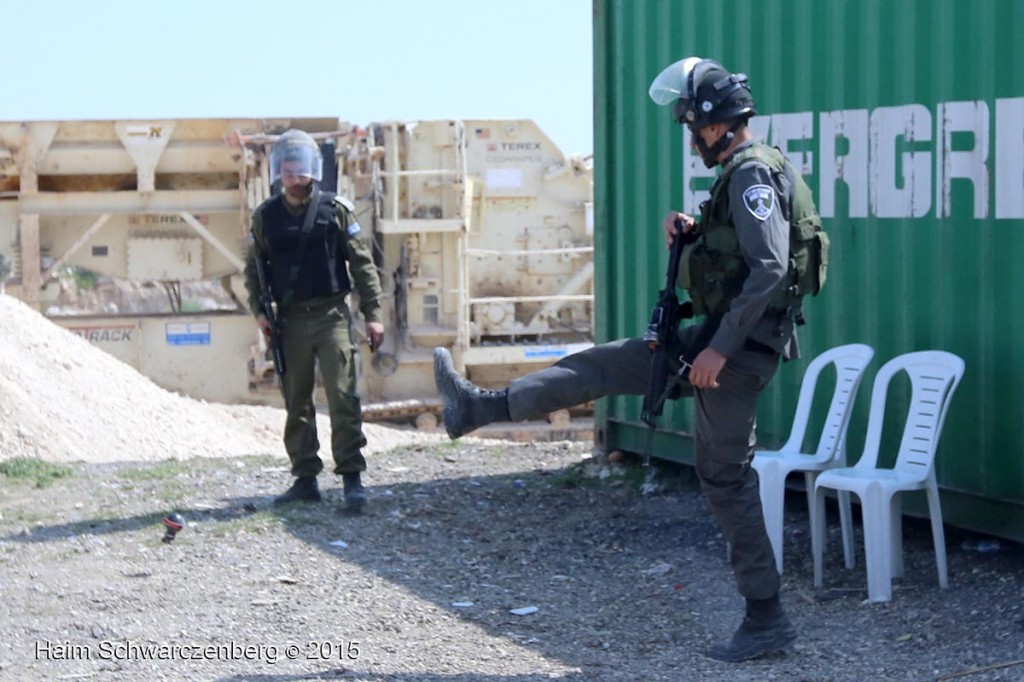 Election day protest in Abu Dis 17/03/2015 | IMG_5837