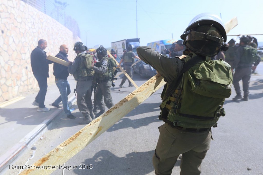 Election day protest in Abu Dis 17/03/2015 | IMG_6134