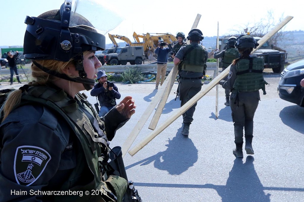 Election day protest in Abu Dis 17/03/2015 | IMG_6148