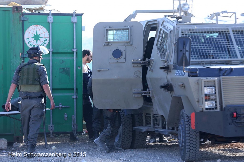 Election day protest in Abu Dis 17/03/2015 | IMG_6399