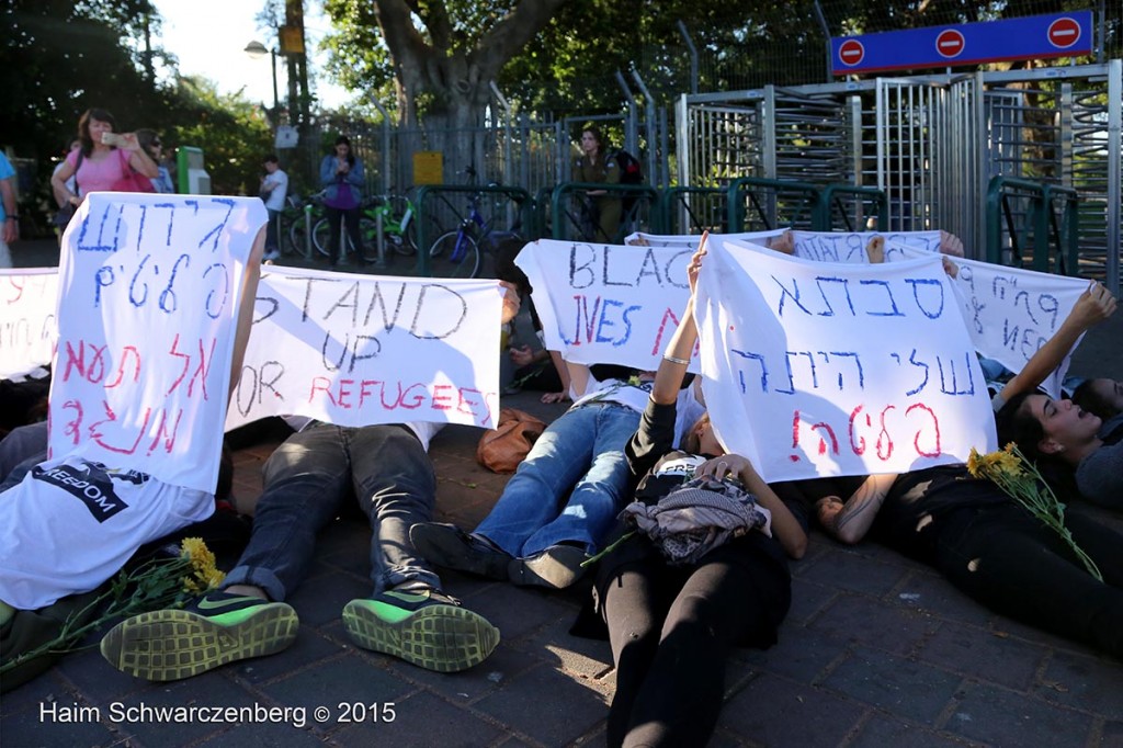 Protesting the expulsion of Asylum seekers, Tel Aviv 07/05/2015 | IMG_6090