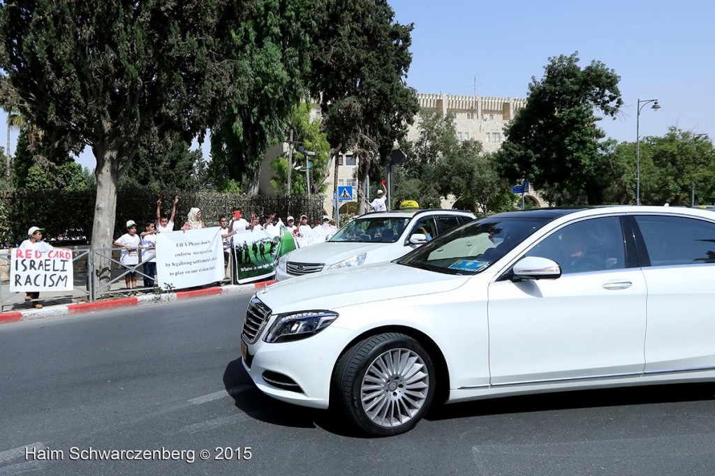 “Show Israel the Red Card“, Vigil in Jerusalem 19/05/2015 | IMG_8191