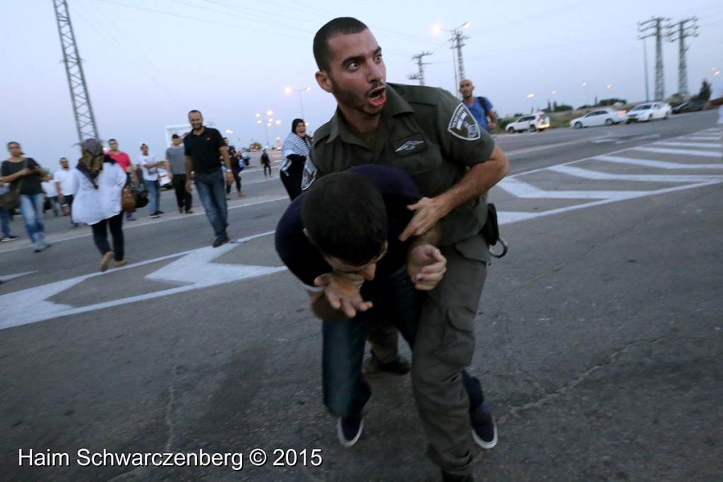 Police brutality against solidarity demonstration with Muhammad 'Alan 16/08/2015 | IMG_0168