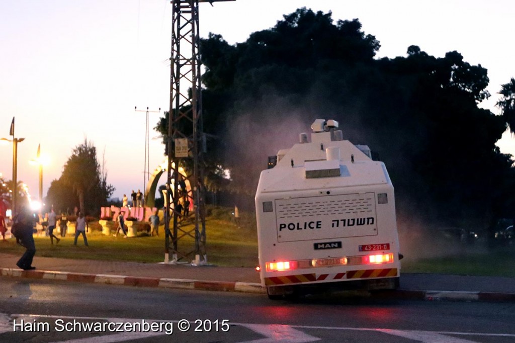 Police brutality against solidarity demonstration with Muhammad 'Alan 16/08/2015 | IMG_0533