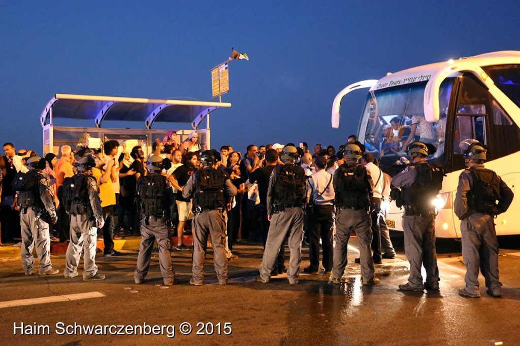 Police brutality against solidarity demonstration with Muhammad 'Alan 16/08/2015 | IMG_0699