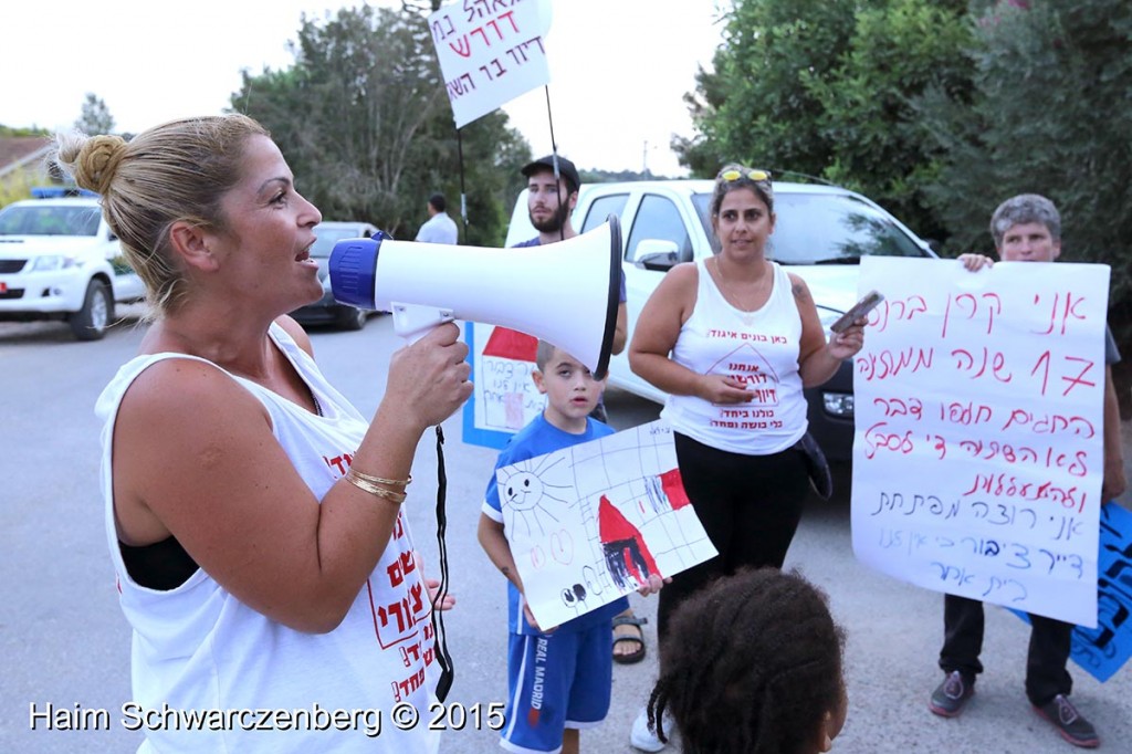 Social housing activists paying a visit with the minister of housing 29/09/2015 | IMG_6086