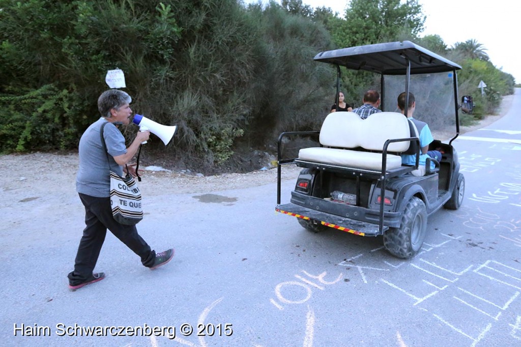 Social housing activists paying a visit with the minister of housing 29/09/2015 | IMG_6215