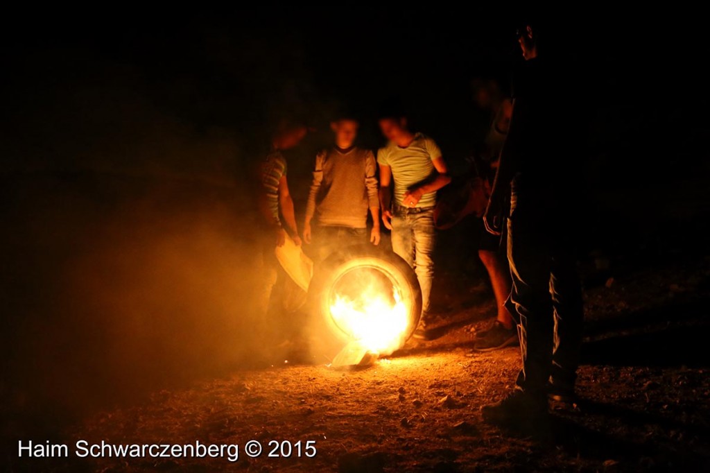 Firing live ammunition on Palestinian demonstrators 04/10/2015 | IMG_6461