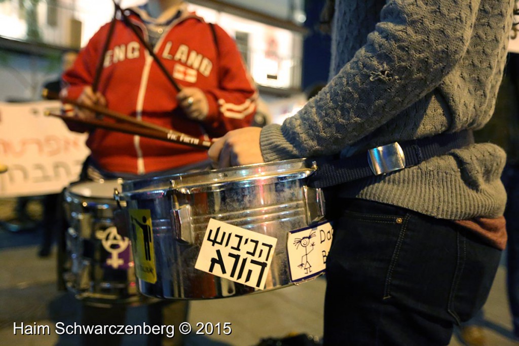 Israeli activists protested the ongoing violence against Palestinians 09/12/2015 | IMG_2930