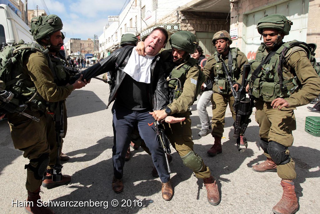 Protest in Hebron: Dismantle the Ghetto! Settlers leave Hebron! 20/02/2016 | IMG_1916